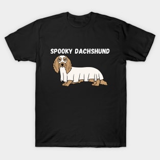 Spooky Dachshund. Halloween, Ghost, Dog lover T-Shirt